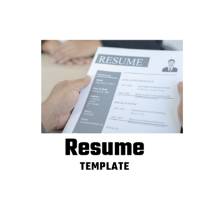 Resume Template